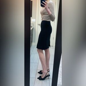 J Crew Wool No 2 Pencil Skirt Size 6